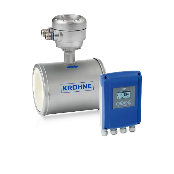 Source Krohne OPTIFLUX 5000F-FL Électroagnétique À Flasque Capteur de Débit on